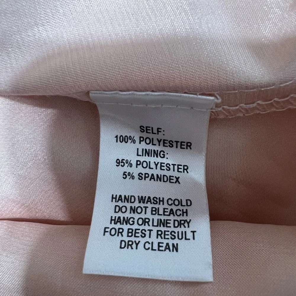 Lulus Carte Blanche Blush Pink Maxi Dress Rope Strap Formal Bridesmaid S - Picture 11 of 15